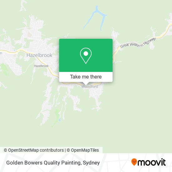 Golden Bowers Quality Painting map