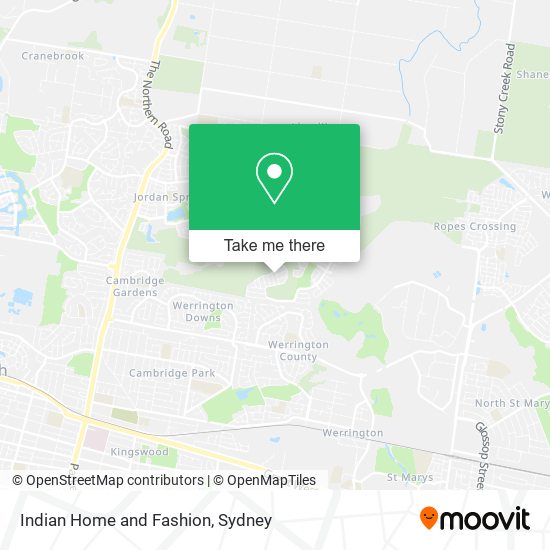 Indian Home and Fashion map