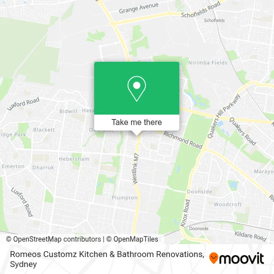 Mapa Romeos Customz Kitchen & Bathroom Renovations