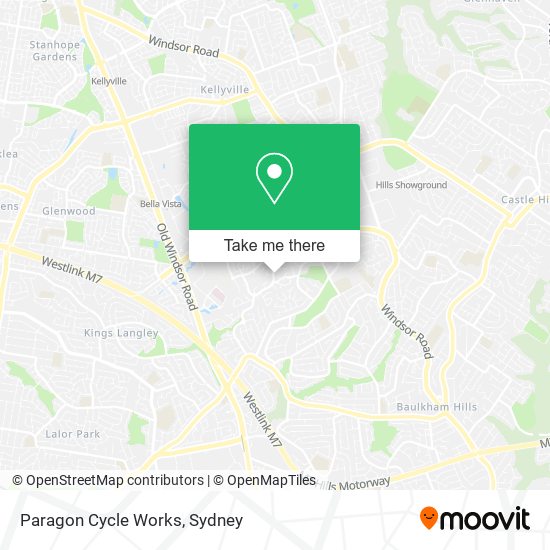 Paragon Cycle Works map