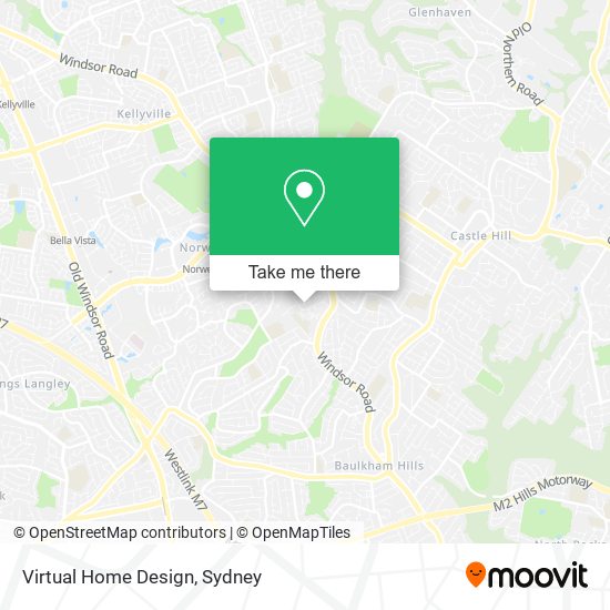 Virtual Home Design map