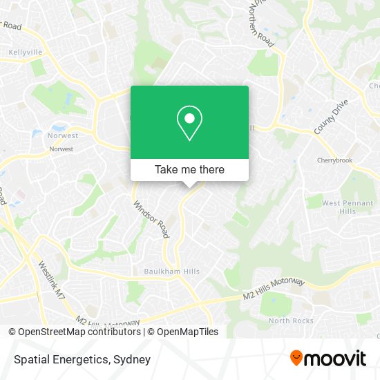 Spatial Energetics map