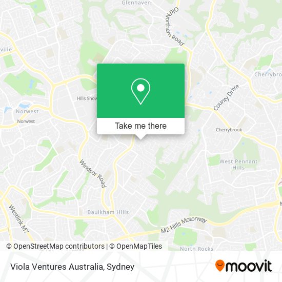 Viola Ventures Australia map