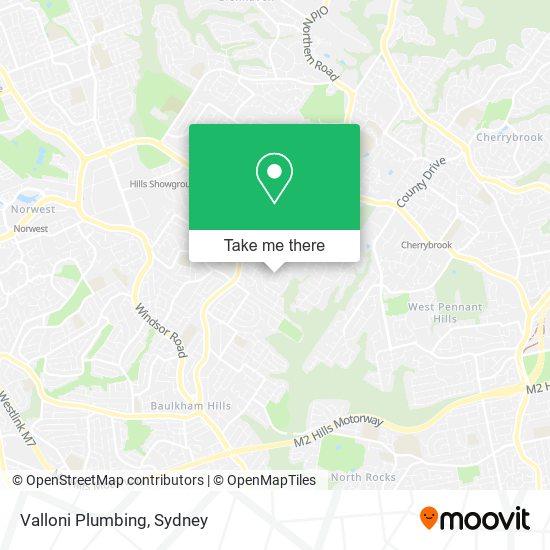 Valloni Plumbing map