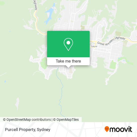 Mapa Purcell Property