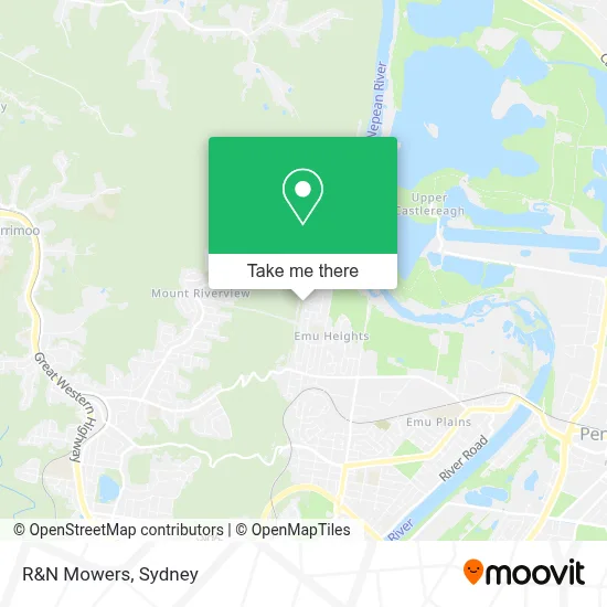 Mapa R&N Mowers