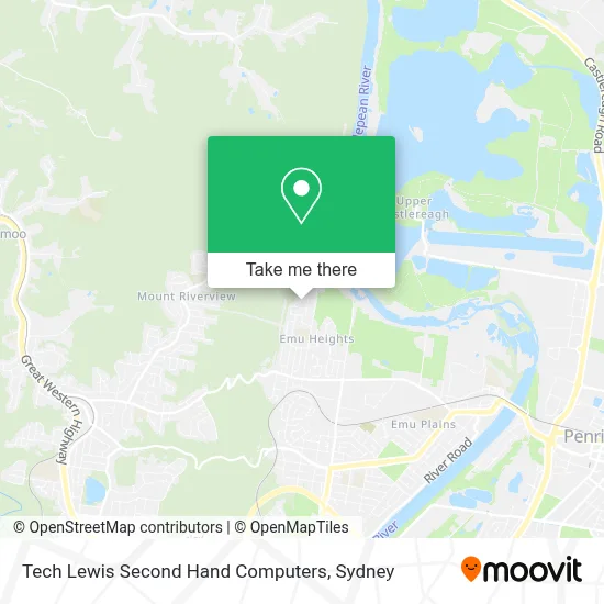 Mapa Tech Lewis Second Hand Computers