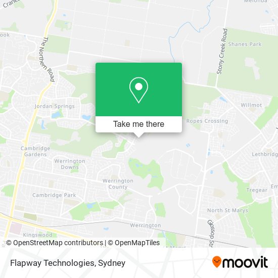 Flapway Technologies map