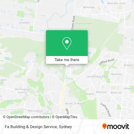 Fa Building & Design Service map