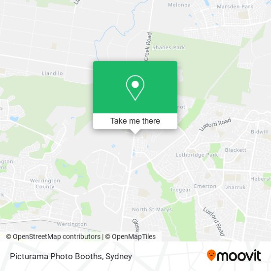 Picturama Photo Booths map