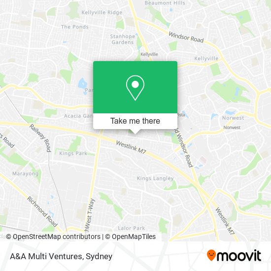 A&A Multi Ventures map