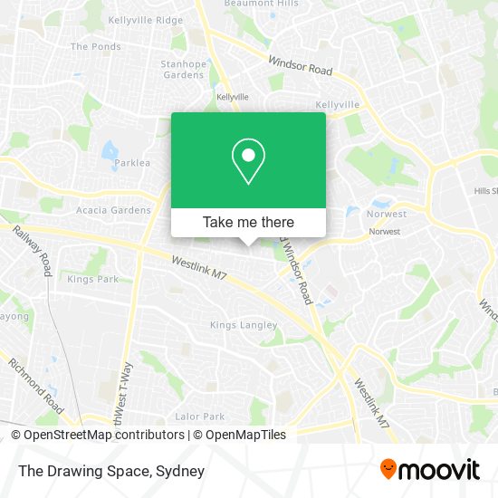 The Drawing Space map