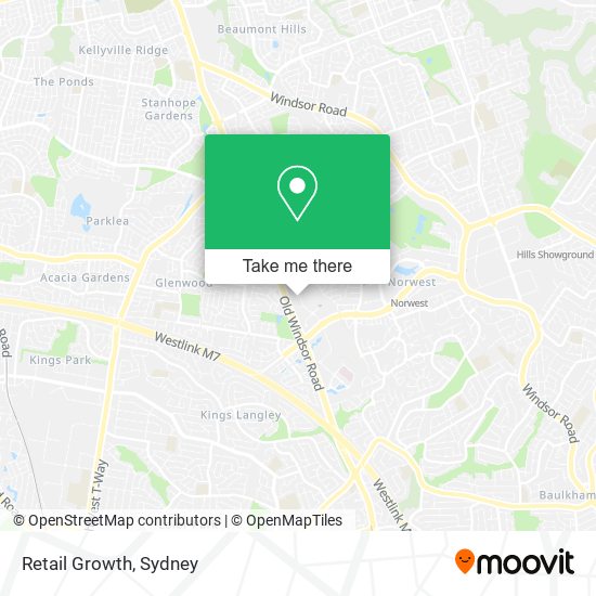 Retail Growth map