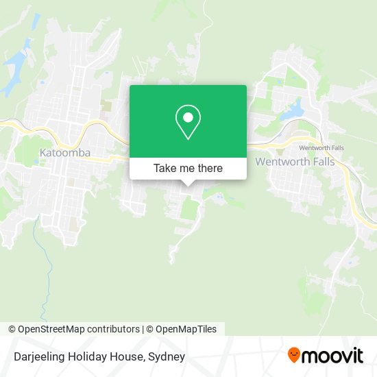 Mapa Darjeeling Holiday House