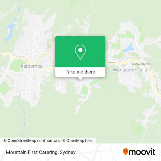 Mapa Mountain First Catering