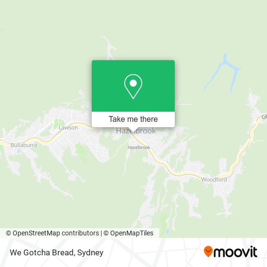 We Gotcha Bread map