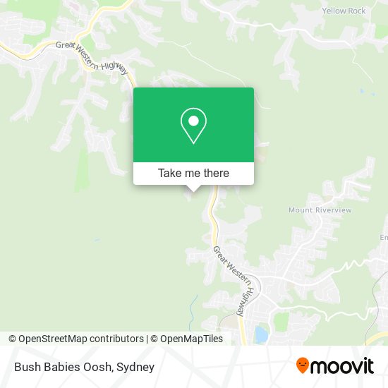 Bush Babies Oosh map