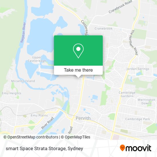 smart Space Strata Storage map