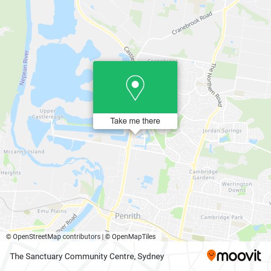 The Sanctuary Community Centre map