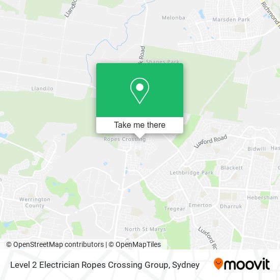 Level 2 Electrician Ropes Crossing Group map