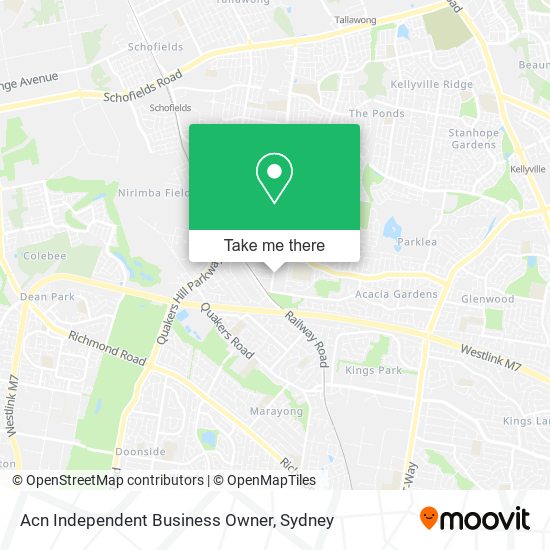 Acn Independent Business Owner map