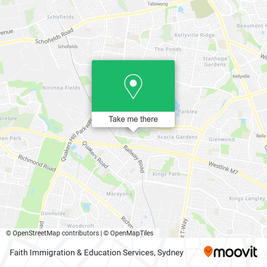 Faith Immigration & Education Services map