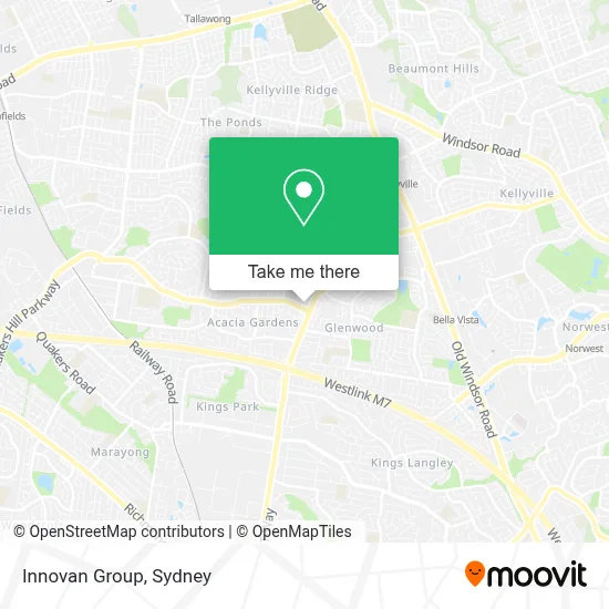 Innovan Group map