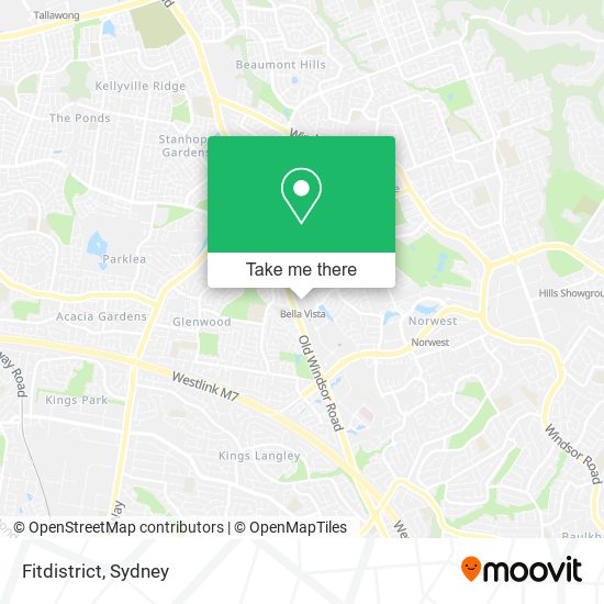 Fitdistrict map