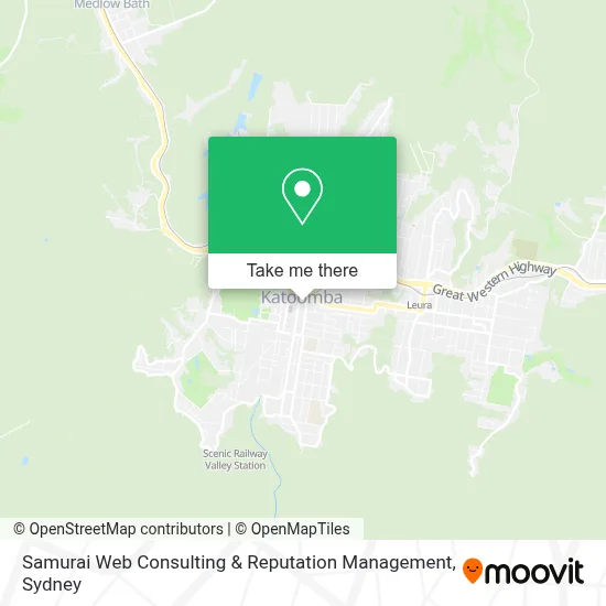 Samurai Web Consulting & Reputation Management map