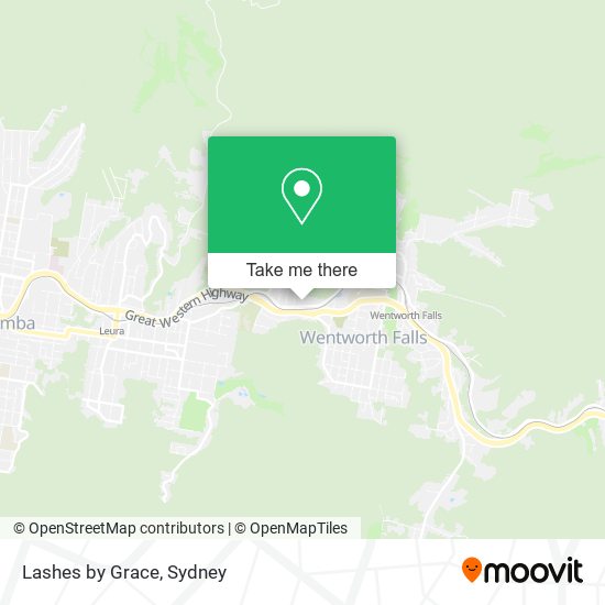 Lashes by Grace map