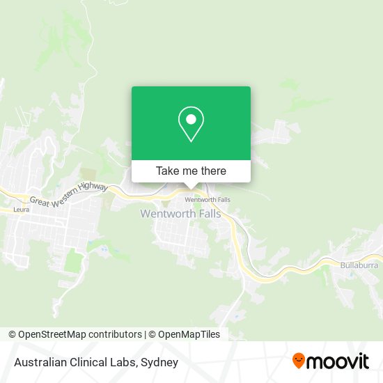 Australian Clinical Labs map