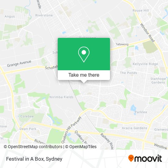 Festival in A Box map