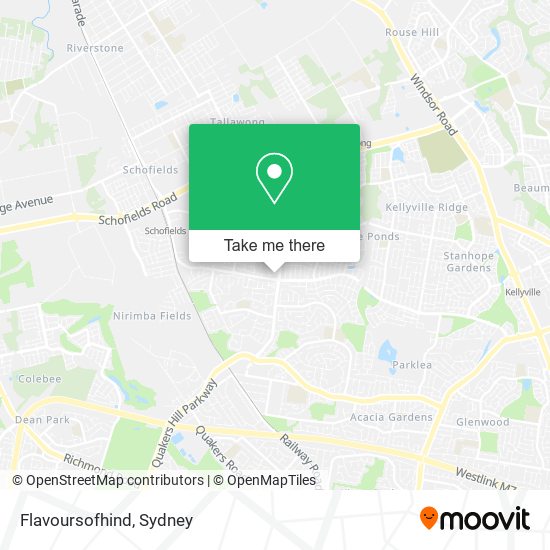 Flavoursofhind map