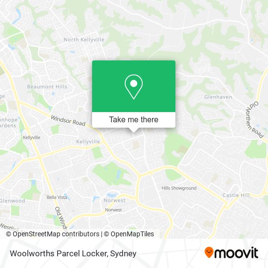 Woolworths Parcel Locker map