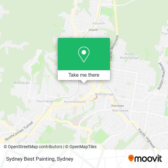 Sydney Best Painting map