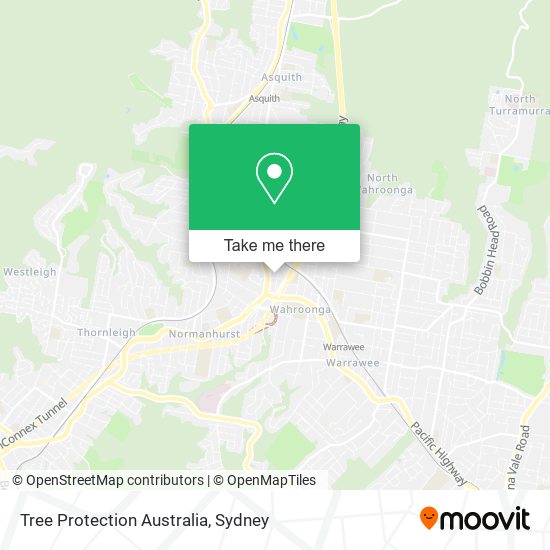 Tree Protection Australia map