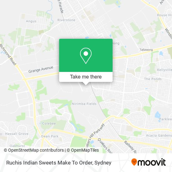 Ruchis Indian Sweets Make To Order map