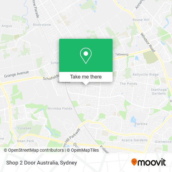 Shop 2 Door Australia map