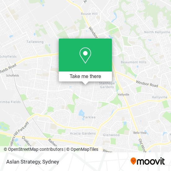 Aslan Strategy map