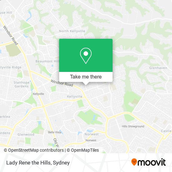 Lady Rene the Hills map