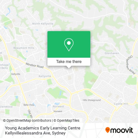Young Academics Early Learning Centre Kellyvillealessandra Ave map