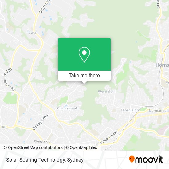 Solar Soaring Technology map