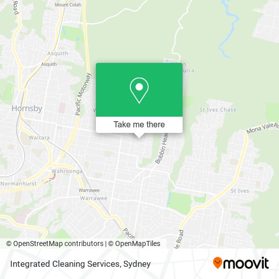 Integrated Cleaning Services map