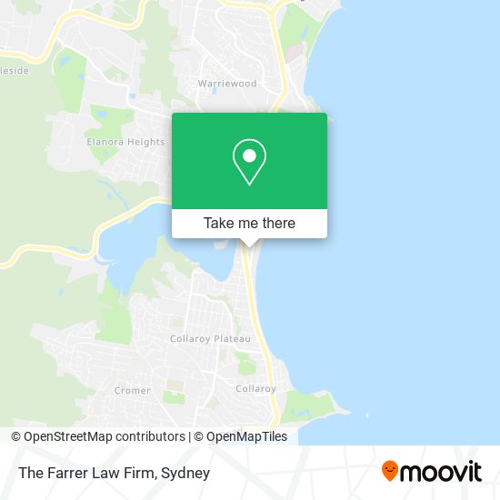The Farrer Law Firm map