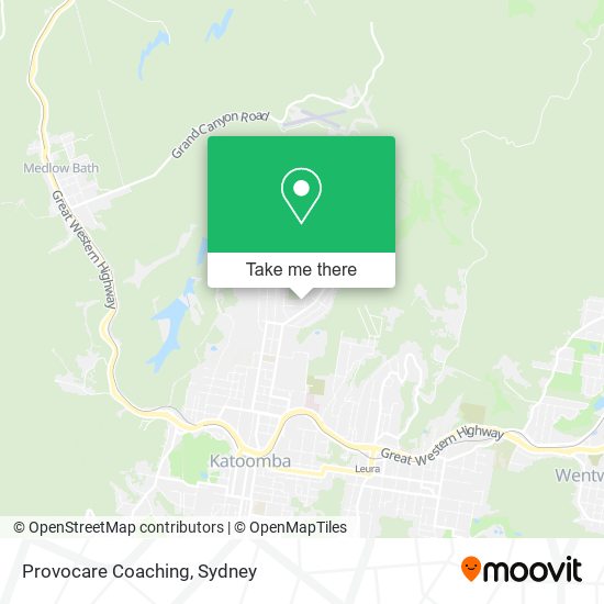 Provocare Coaching map