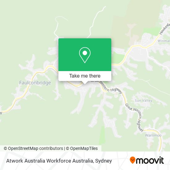 Atwork Australia Workforce Australia map