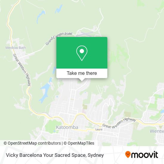 Vicky Barcelona Your Sacred Space map