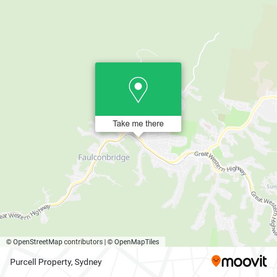 Mapa Purcell Property