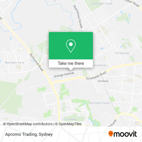 Apromo Trading map