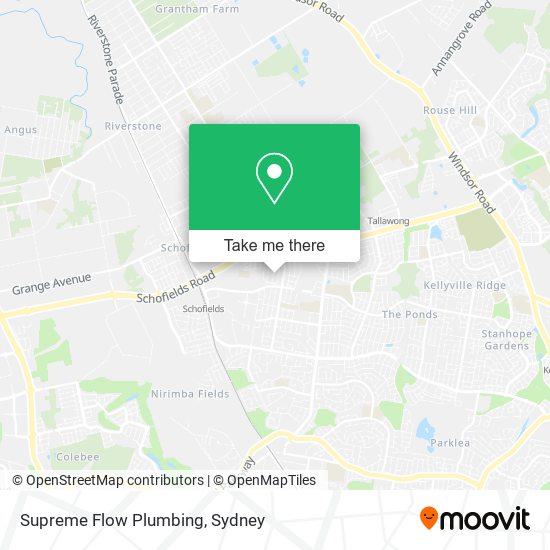 Supreme Flow Plumbing map